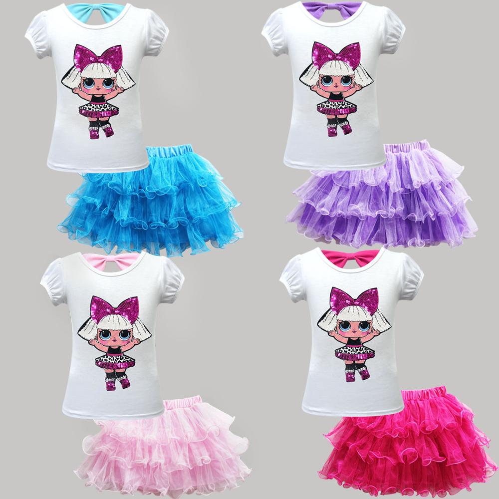 LOL Surprise Doll T shirt+Tutu Skirt