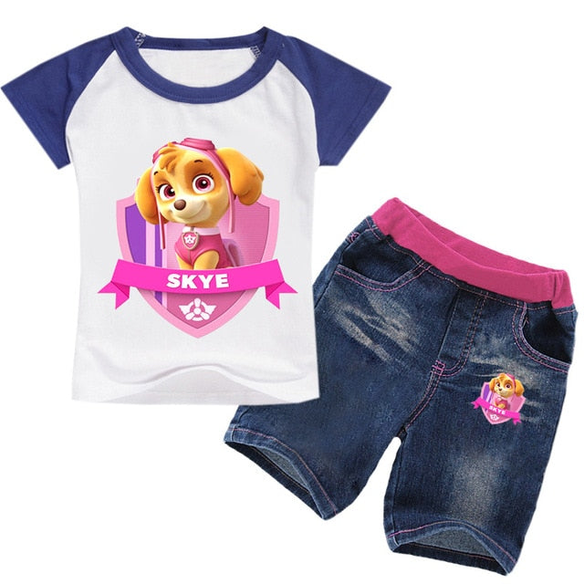 Skye Tshirt & shorts set